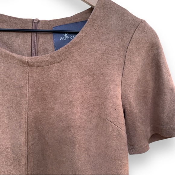 Nordstrom Paper Crane faux suede dress. Medium - Picture 3 of 14